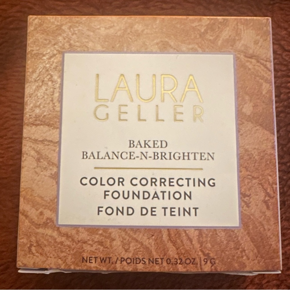 NWT FULL SIZE! Laura Gellar Baked Balance-N-Brighten
Color Correcting Foundation